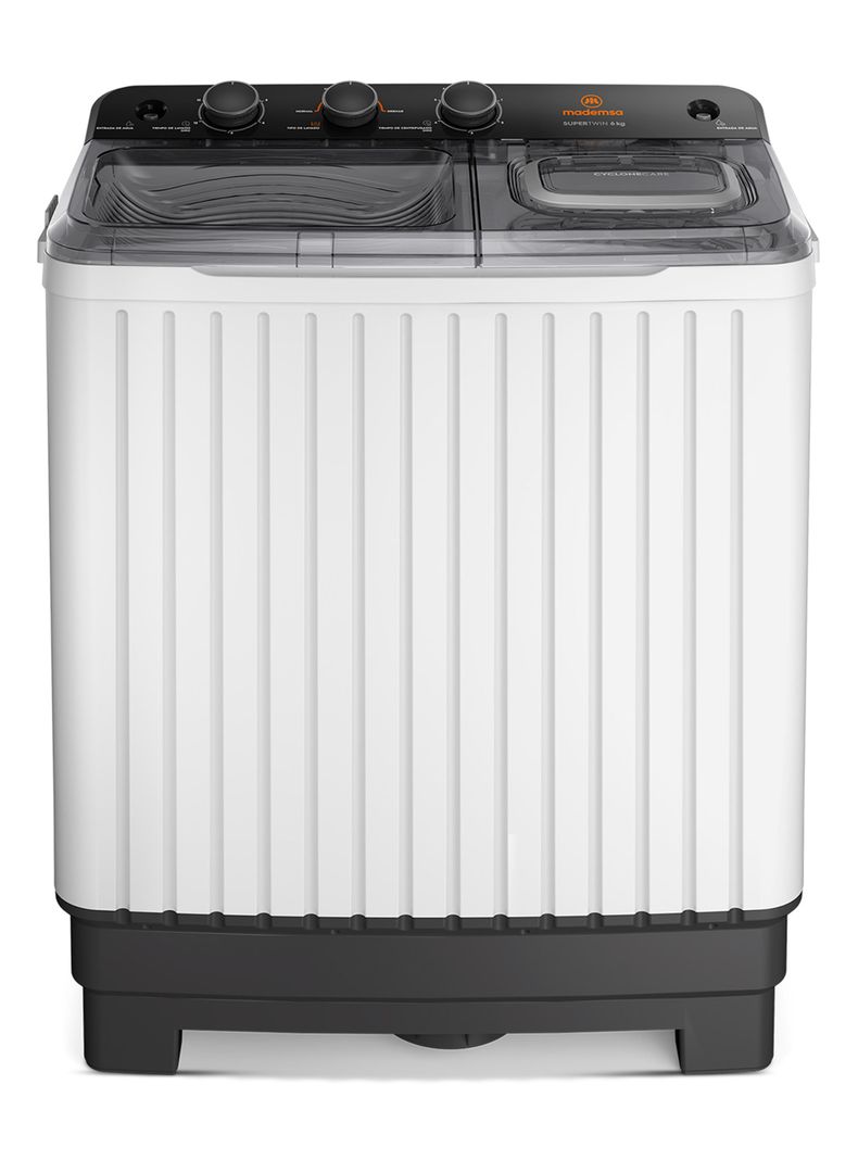 Lavadora Carga Superior Semi Automática 6 kg MWMSAT6W Blanco