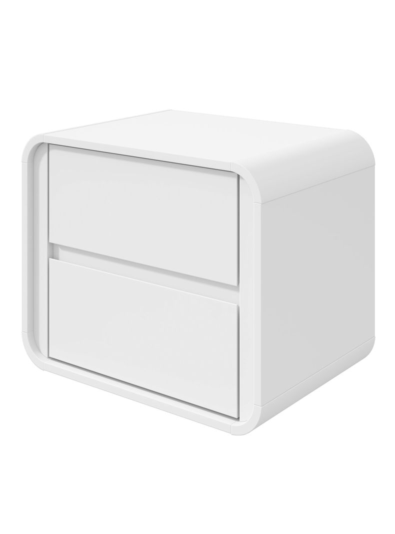 Velador 2 Cajones Loop 55x38x45 cm