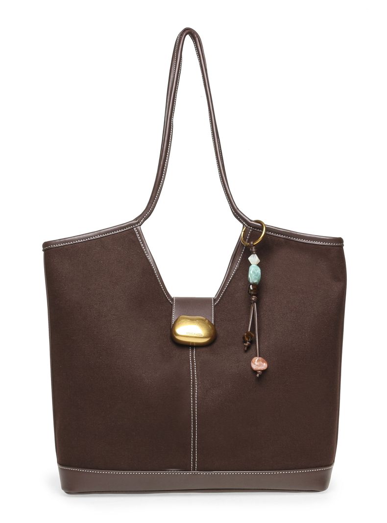 Cartera de Hombro Bproud5 Café