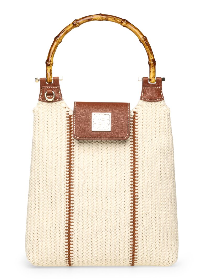 Cartera Crossbody Bzarnia Beige