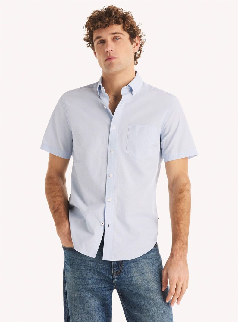 Camisa Manga Corta Algodón