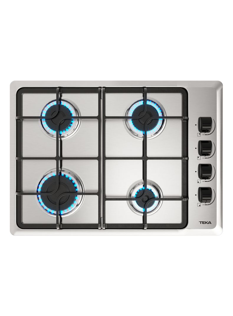 TEKA ENCIMERA A GAS NATURAL 4 PLATOS HLX540 KBN0C IX