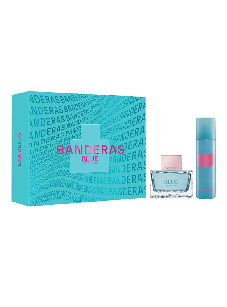 Set Perfume Blue Seduction EDT Mujer 80 ml + Desodorante Spray 150 ml