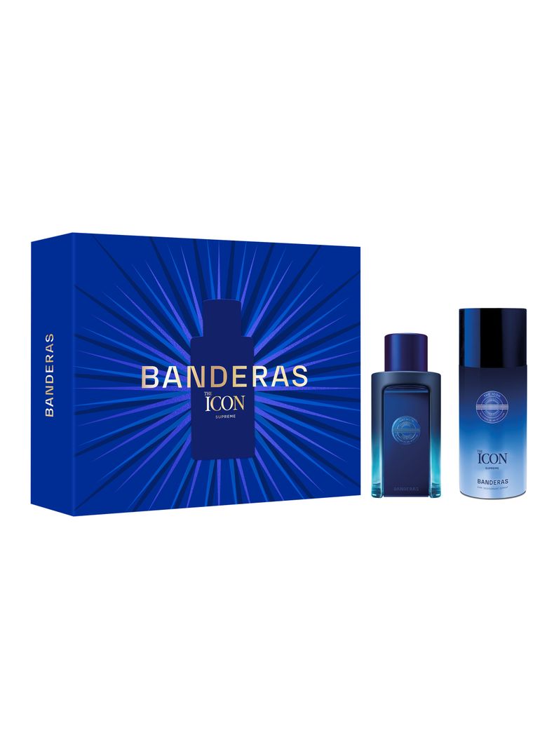 Set Perfume The Icon Supreme EDP Intense Hombre 100 ml + Desodorante Spray 150 ml