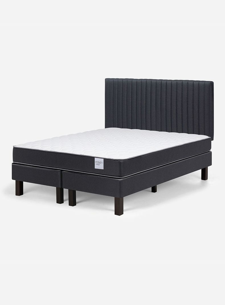 Cama Europea 2 Plazas Wave 1.50x1.90 BD R Lucio G