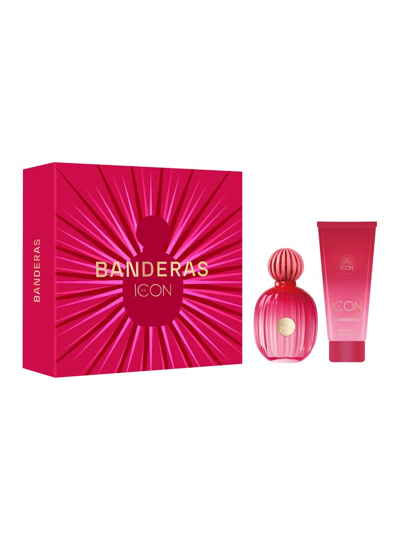 Set Perfume The Icon EDP Mujer 100 ml + Loción Corporal 75 ml