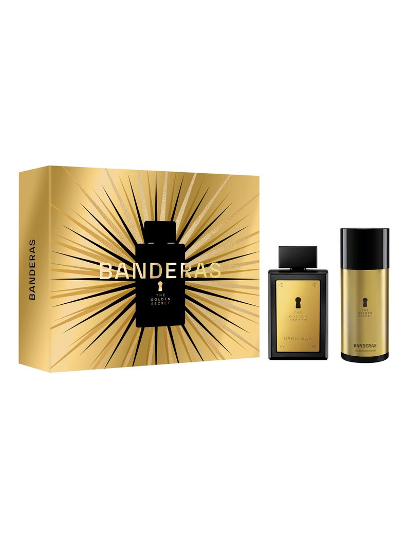Set Perfume The Golden Secret EDT Hombre 100 ml + Desodorante Spray 150 ml