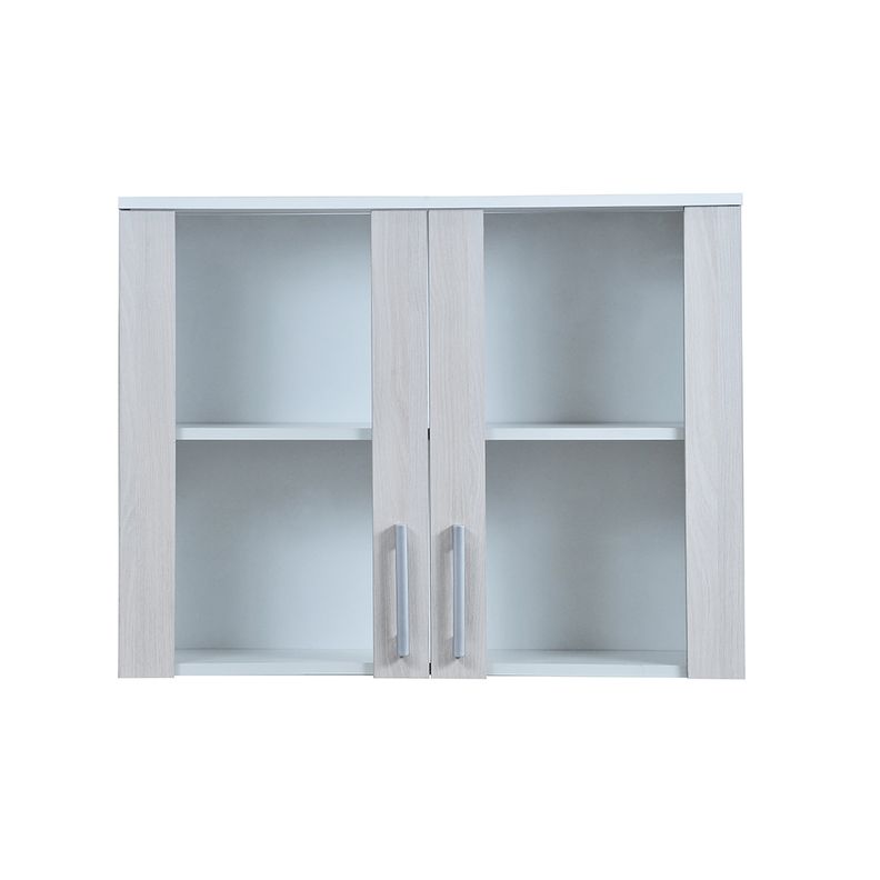 Mueble Mural Vidriado Acacia 2 Puertas Beige
