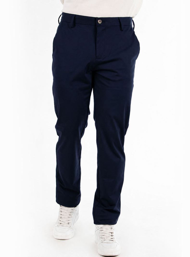 Pantalón Casual Liso Algodón