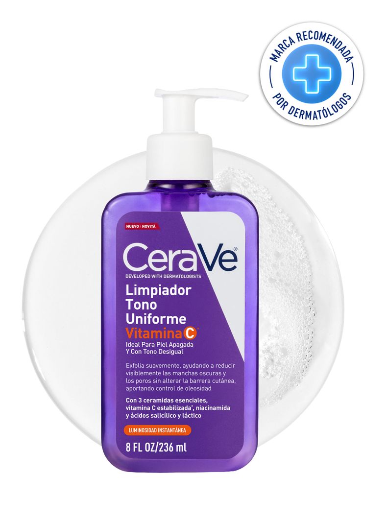 Limpiador Tono Uniforme Vitamina C 236 ml