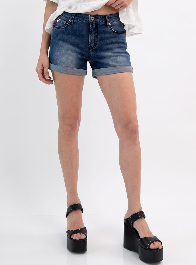 Short Denim Turn Up