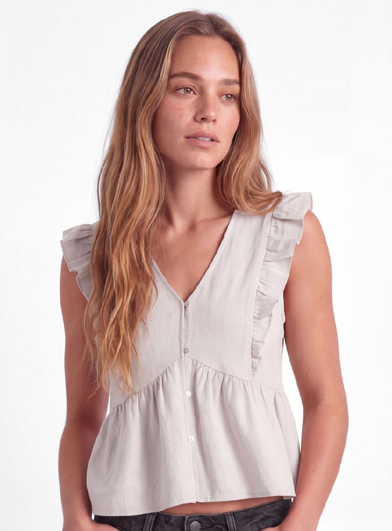 Blusa Vuelos Ecru