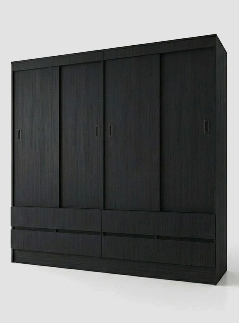 Clóset Maule 4 Puertas 8 Cajones Espresso