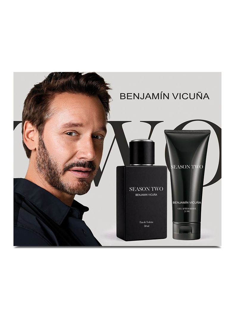 Set Perfume Hombre Season Two EDT Hombre 50 ml + After Shave 75 ml