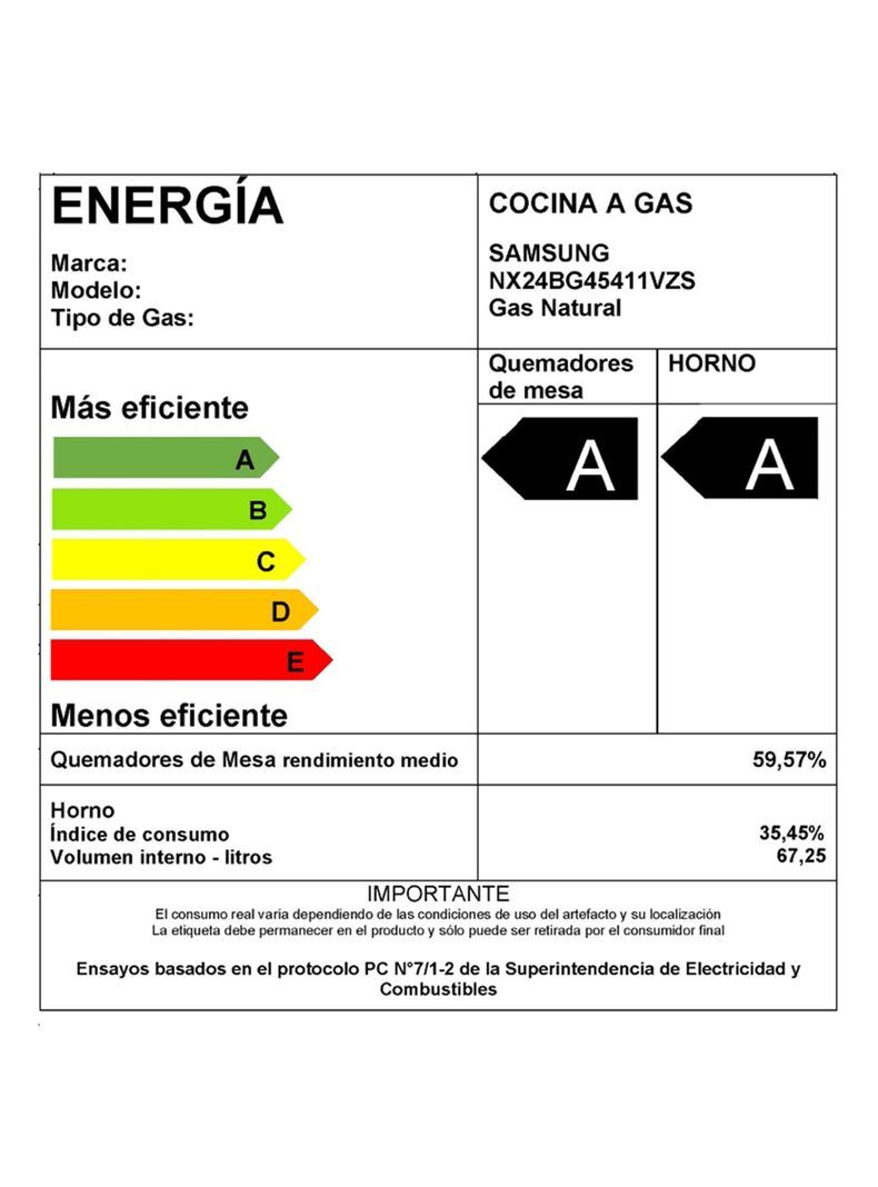 Cocina a Gas 4 Quemadores-5