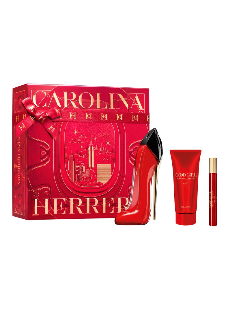 Set Perfume Very Good Girl EDP Mujer 80 ml + Loción Corporal 100 ml + EDP 10 ml