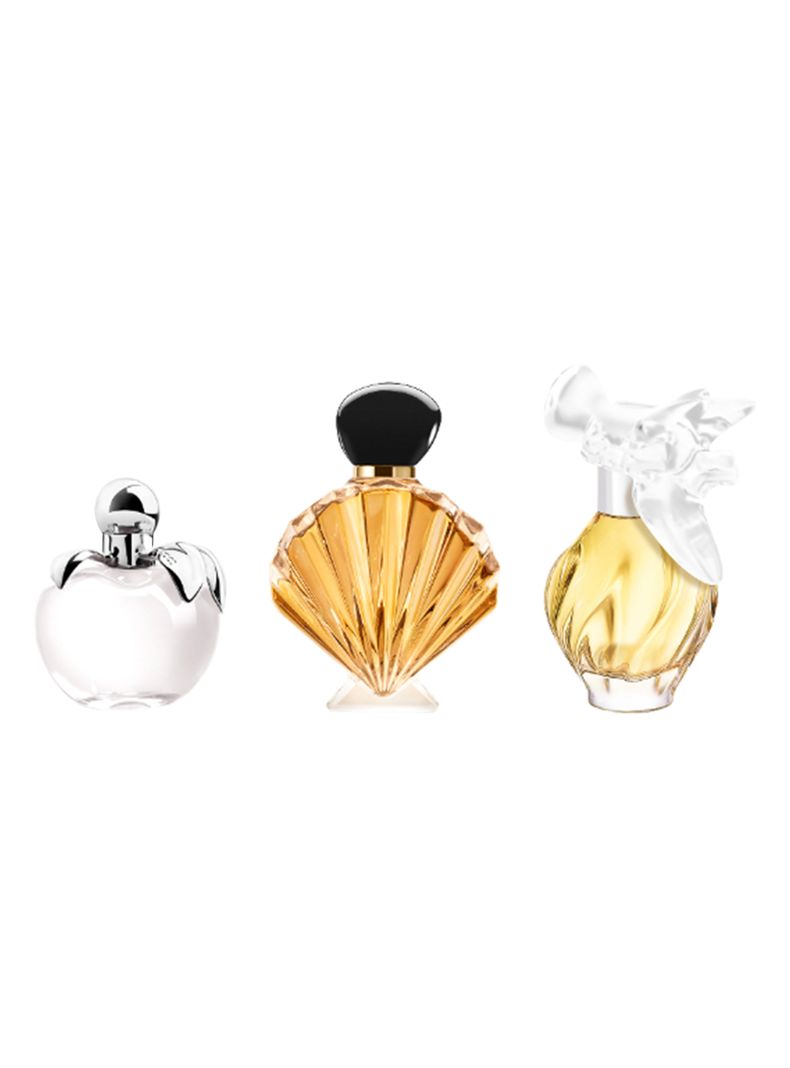 Set de Perfume Mujer Nina EDT 4 ml + Vénus EDP 4 ml + L'Air du Temps EDP 4 ml