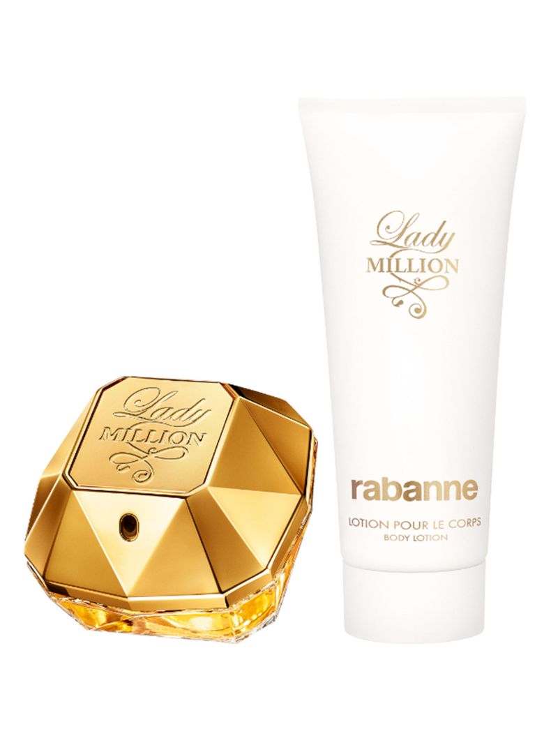 Set de Perfume Lady Million EDP Mujer 80 ml + Sensual Loción Corporal 100 ml