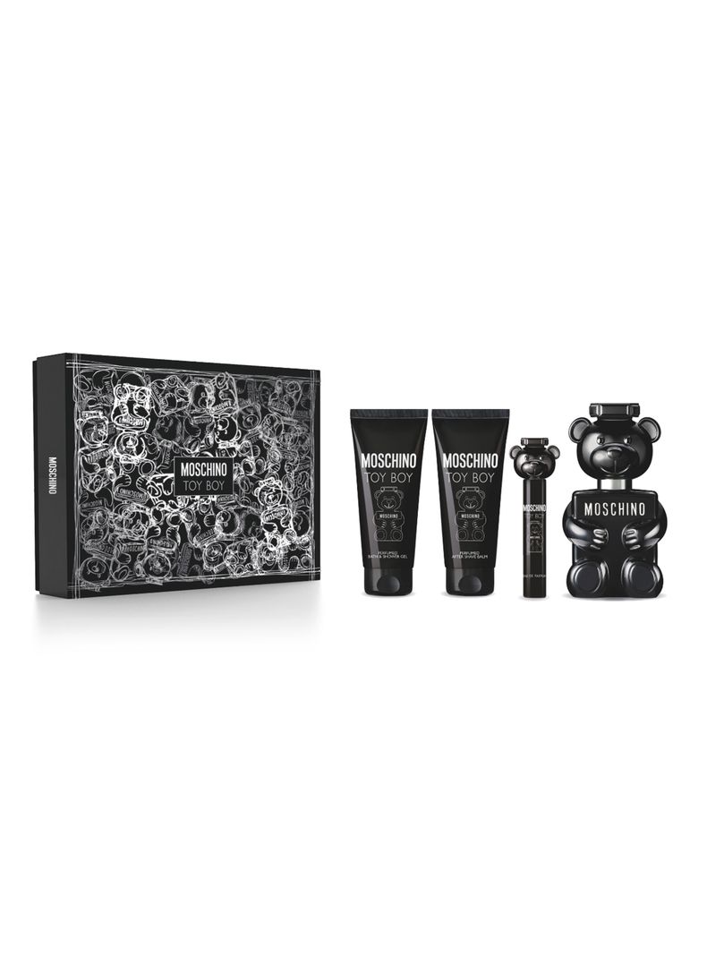 Set Perfume Moschino Toy Boy EDP Hombre 100 ml + 10 ml + Shower Gel + After Shave
