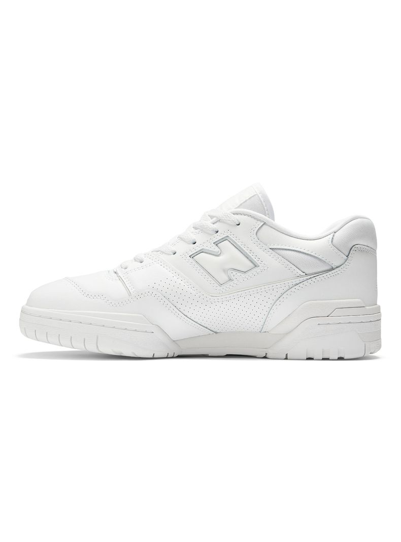 Zapatilla Urbana Logotipo 550 Cuero Unisex-2