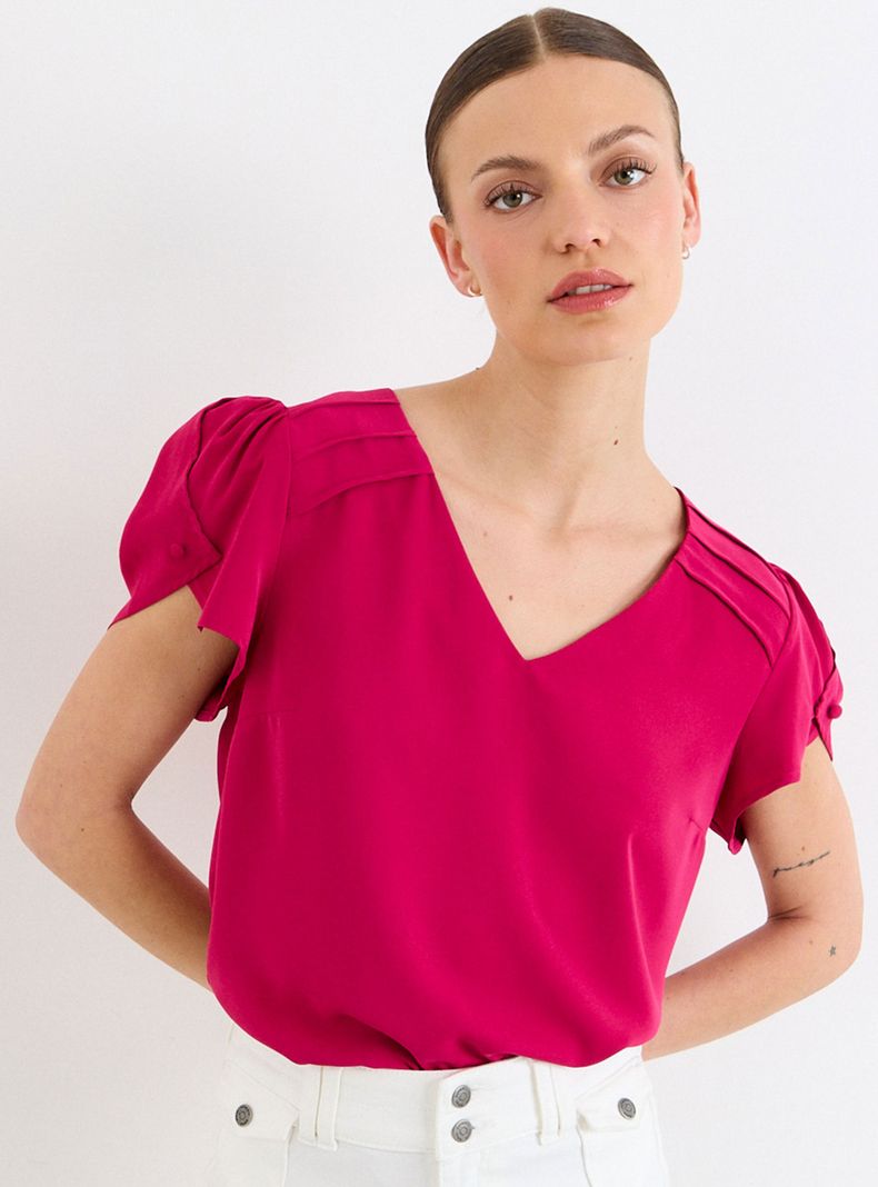 Blusa Lisa Clásica