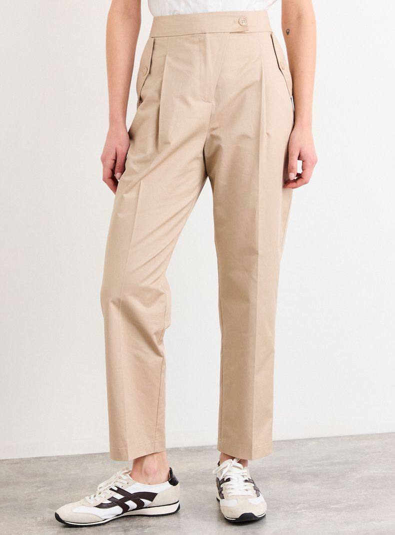Pantalón Liso Straight Fit