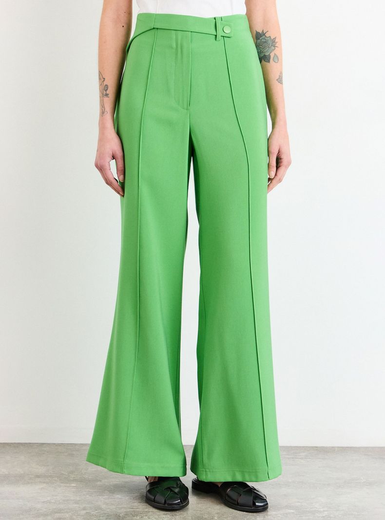 Pantalón Liso Wide Leg