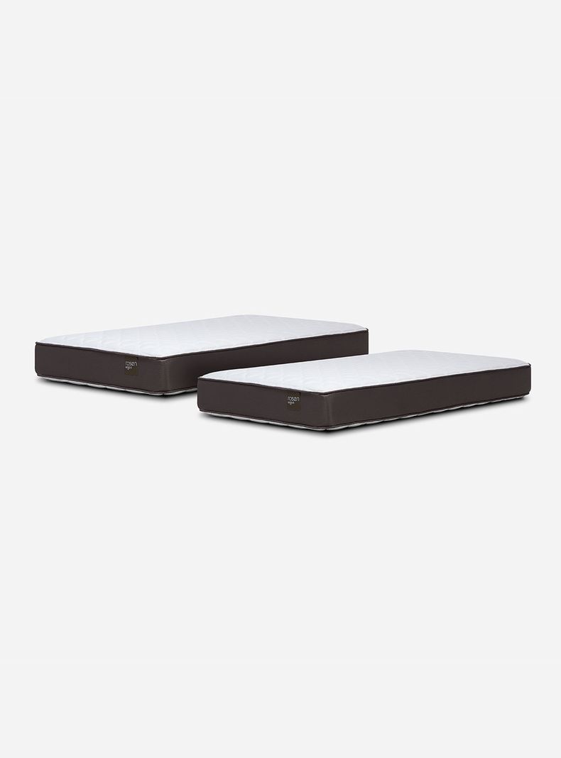 Set de 2 Colchones Ergo-T 1.5 Plazas 105 x 190 cm