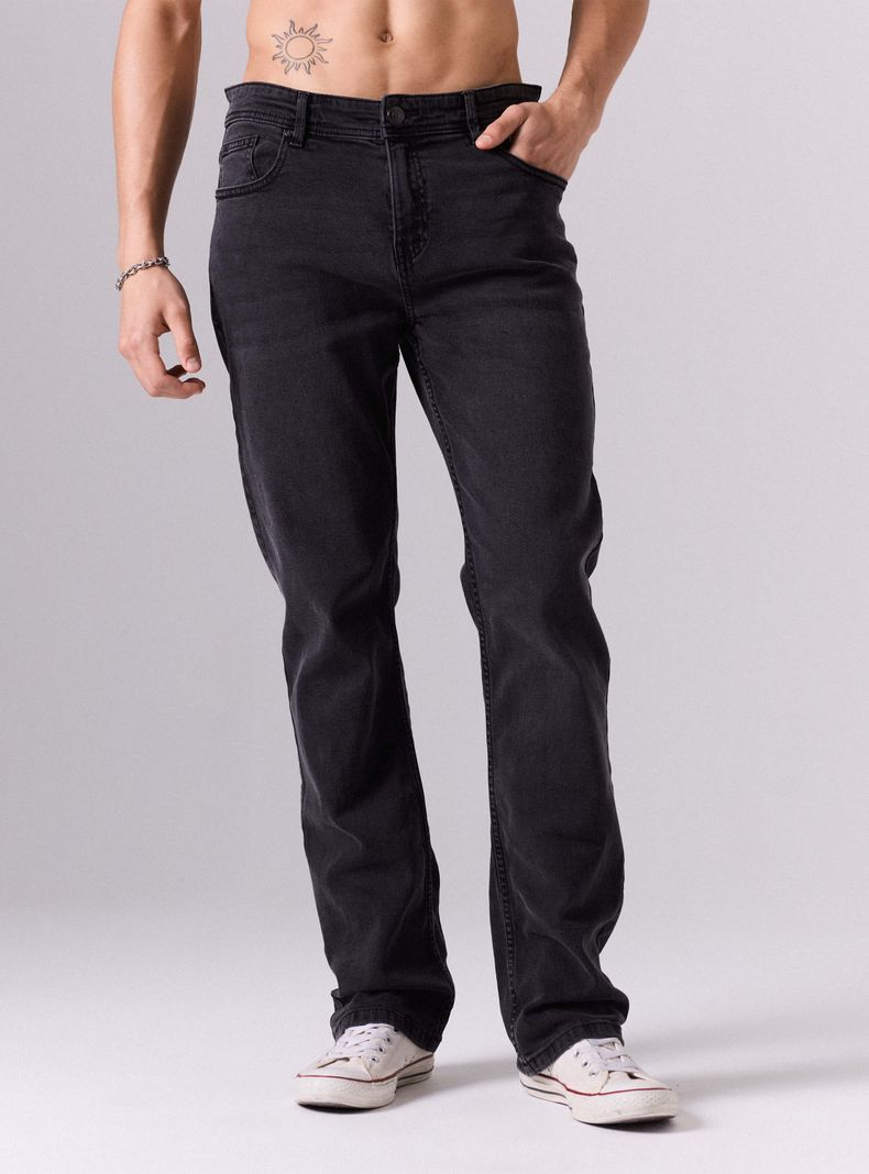 Jeans Focalizado sin Rotura