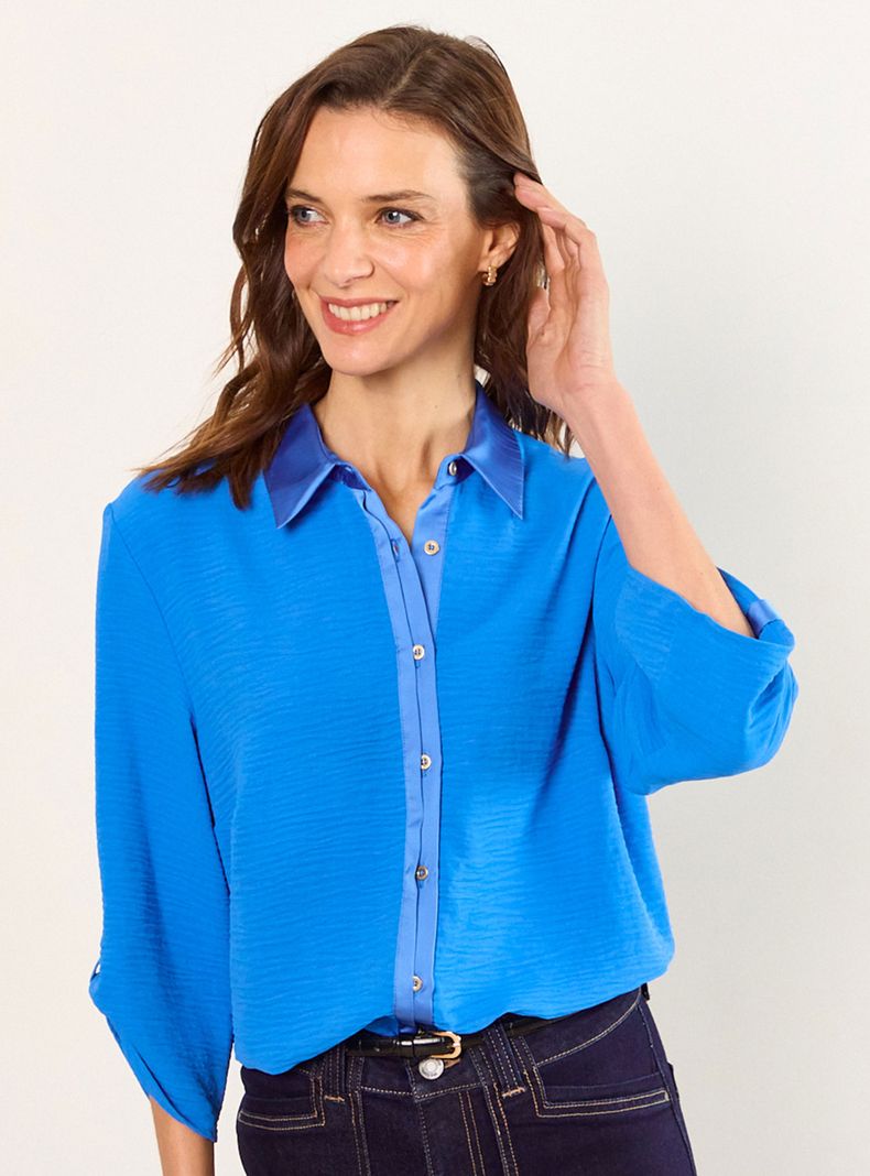Blusa con Satín