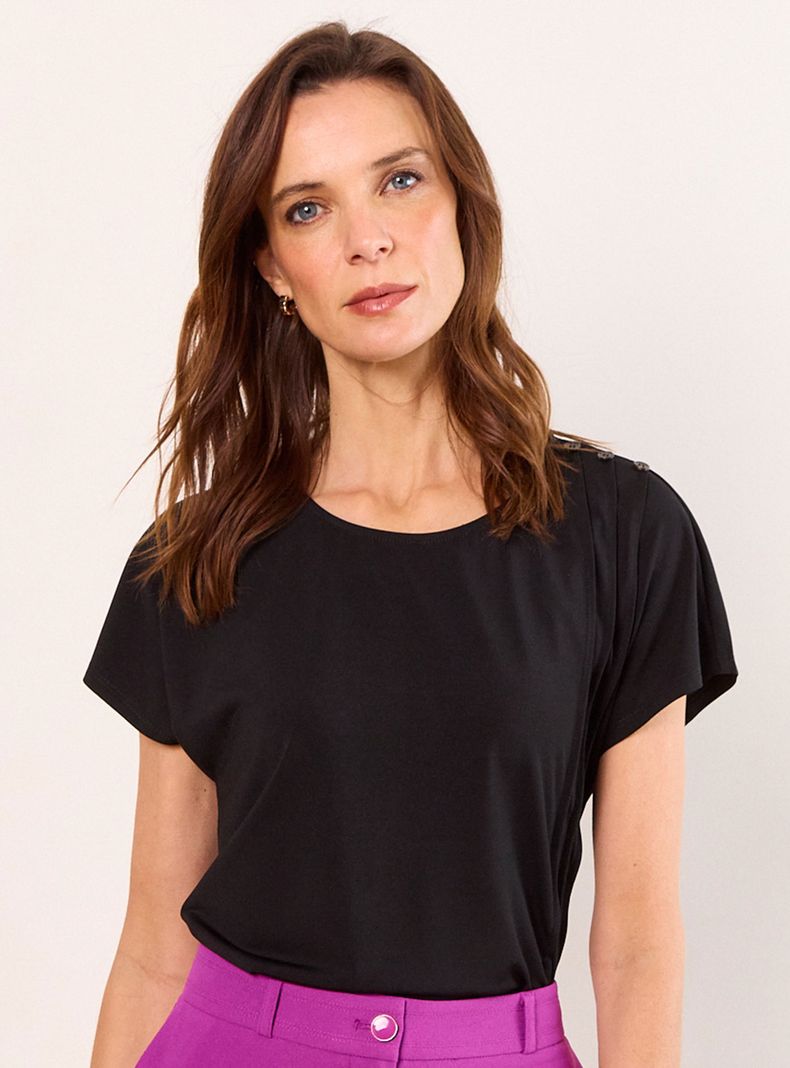 Polera Plisados