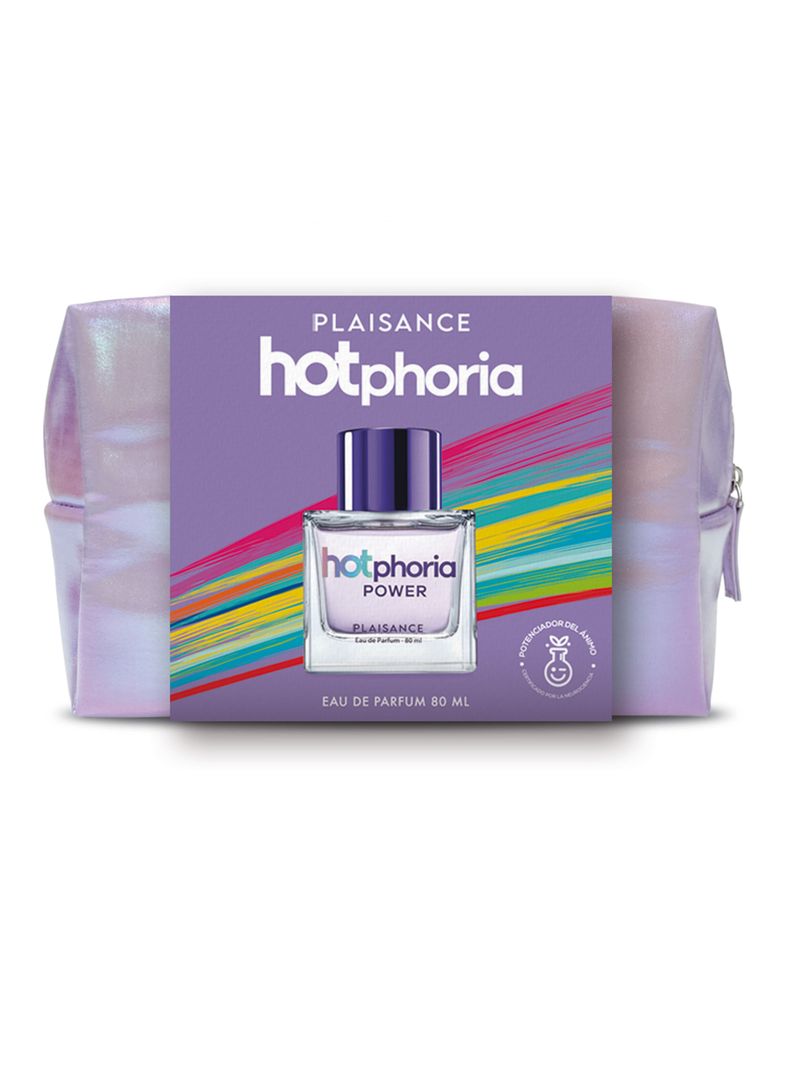 Set Perfume Hotphoria Power EDP 80 ml + Cosmetiquero