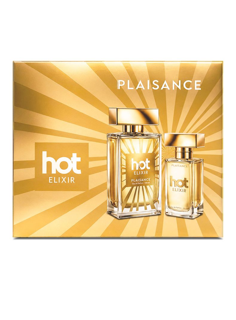 Set Perfume Hot Elixir EDP Mujer 100 ml + Miniatura 30 ml