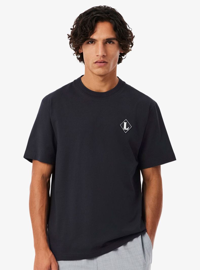 Polera con Logo Cuello Redondo