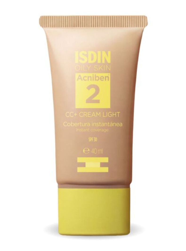 Crema Facial con Color Acniben CC+ Cream Light SPF 30 40 ml