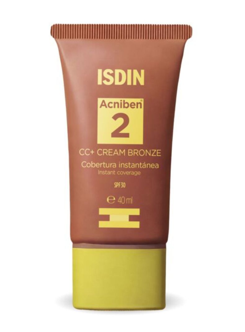 Crema Facial con Color Acniben CC+ Cream Bronze SPF 30 40 ml
