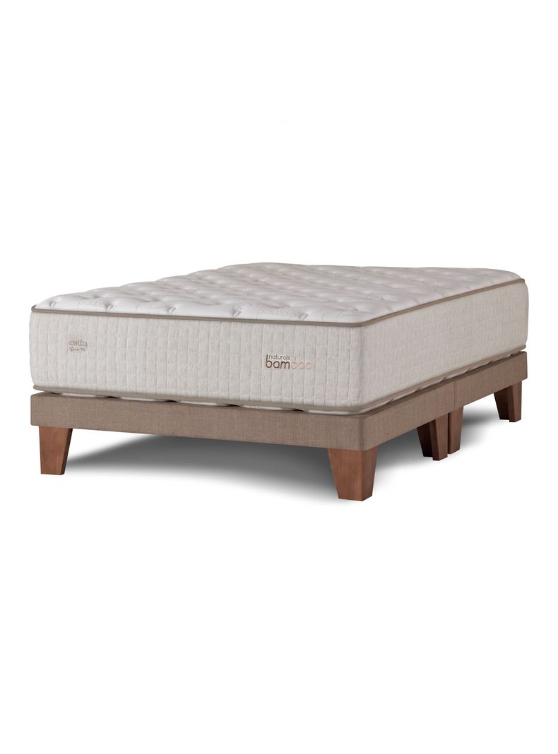 Cama Europea Naturals Bamboo 2 Plazas x 2 Metros