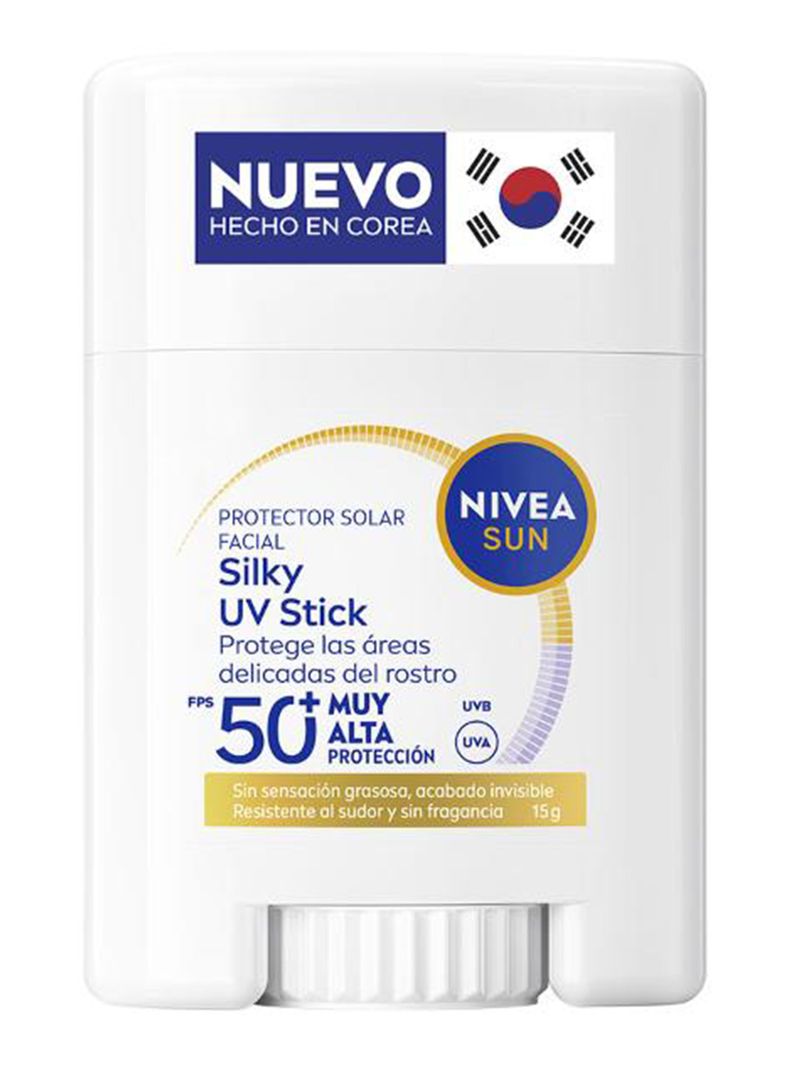 Protector Solar Facial Nivea Sun UV Stick Barra SPF50+ 15 g