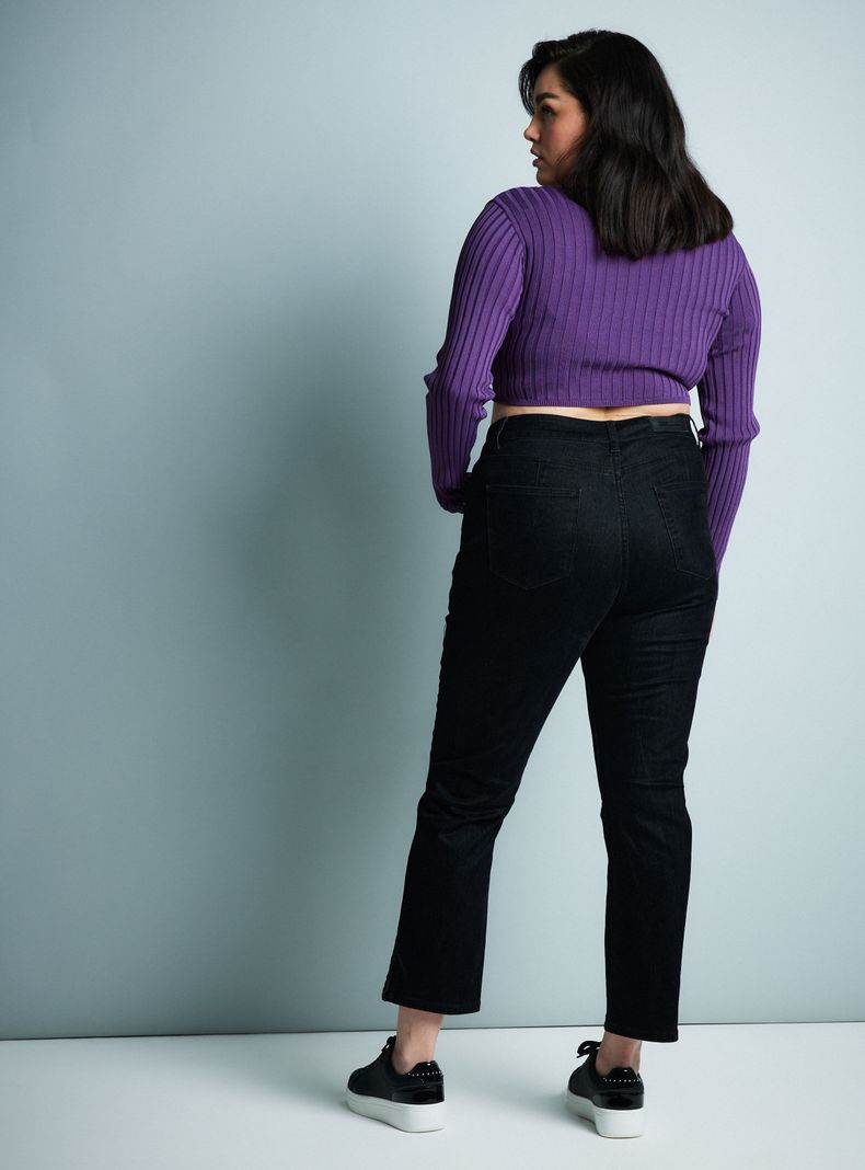 Jeans Superficie Terciopelo Negro-11