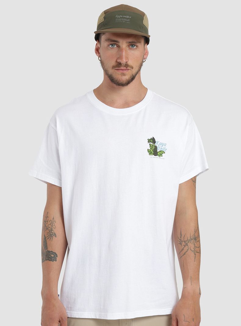 Polera Print Parque Manga Corta Cuello Redondo