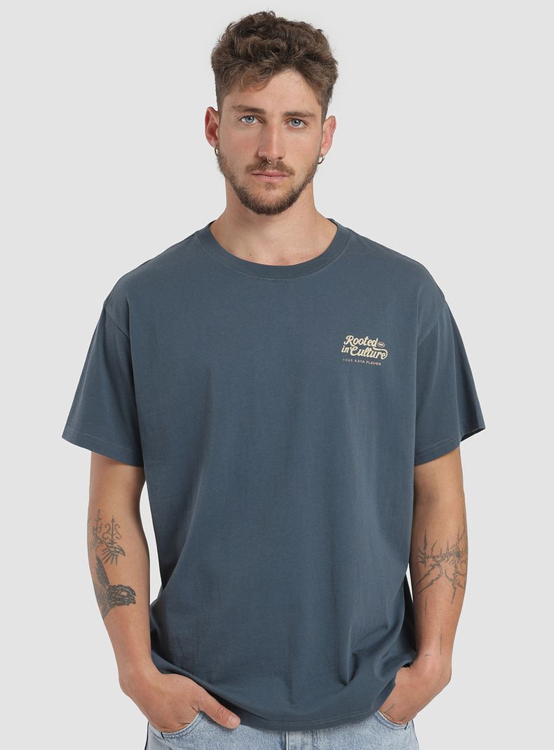 Polera Print Raíces Manga Corta