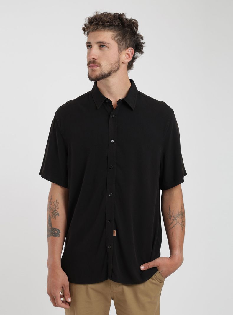 Camisa Manga Corta Viscosa
