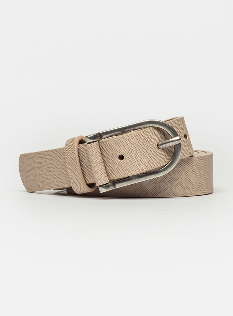 Cinturón Pase 25 Beige L