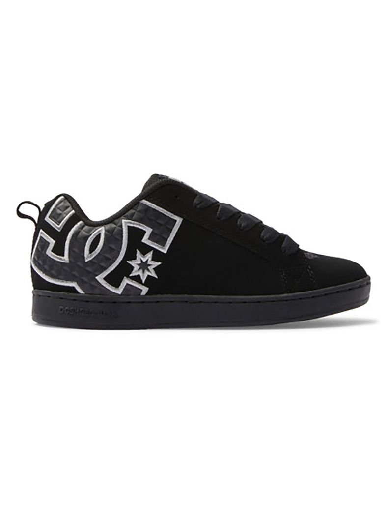 Zapatilla Skate Negra Acordonada Dc300678Dcbtm Mujer