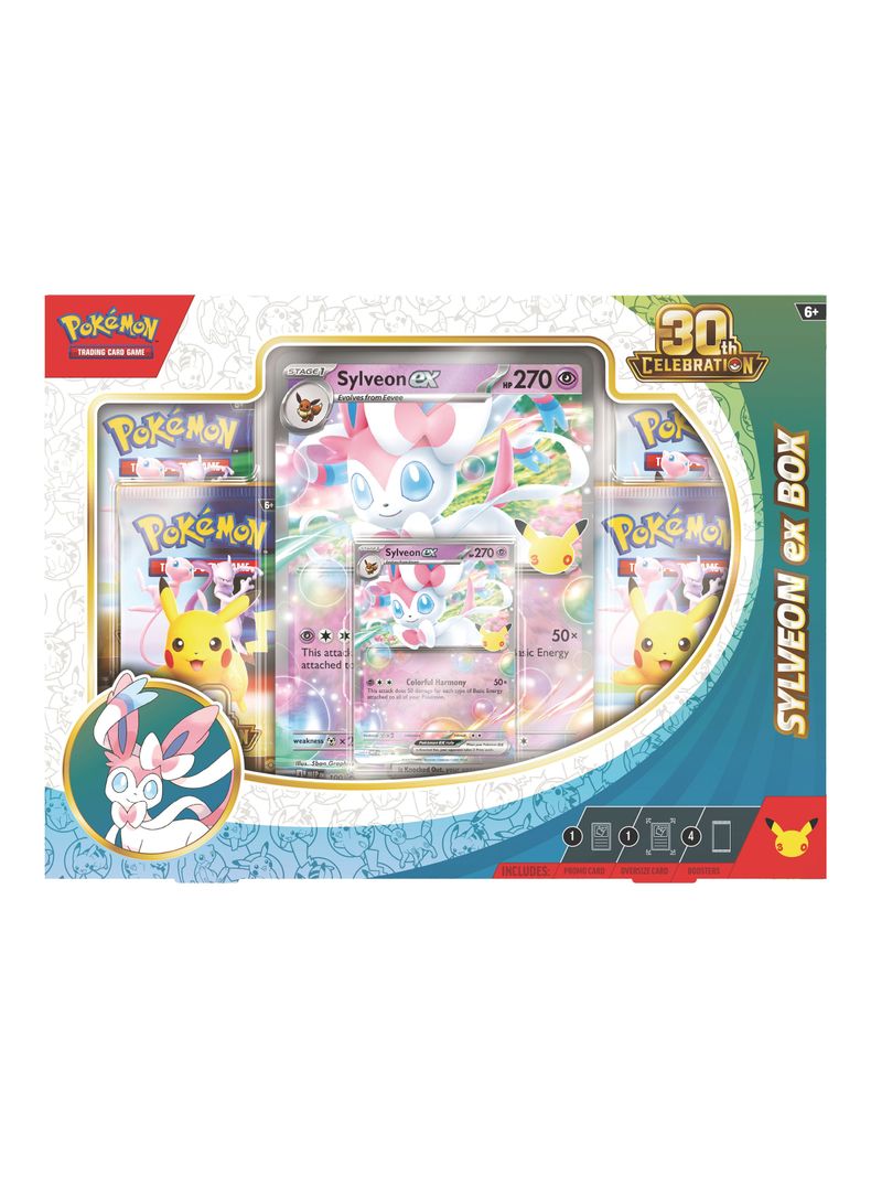 Juego de Cartas Pokémon 30Th Celebration Ex Box Sylveon Eng