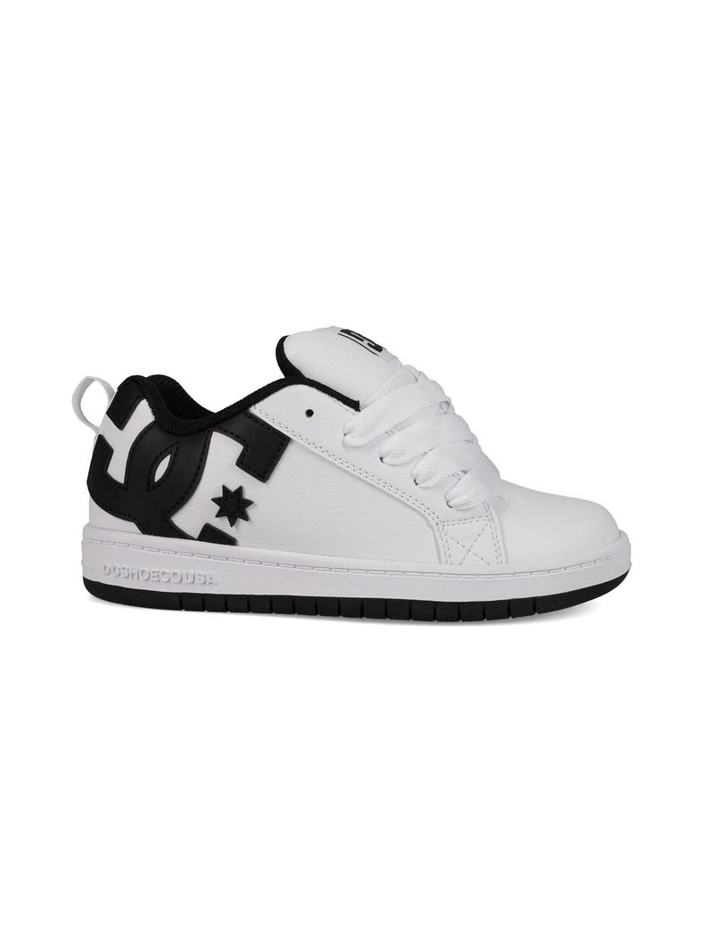 Zapatilla Skate Blanca Dc01664102 Niños
