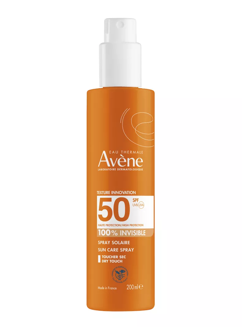 Protector Solar Spray Adulto Rostro y Cuerpo SPF50+ Invisible 200 ml