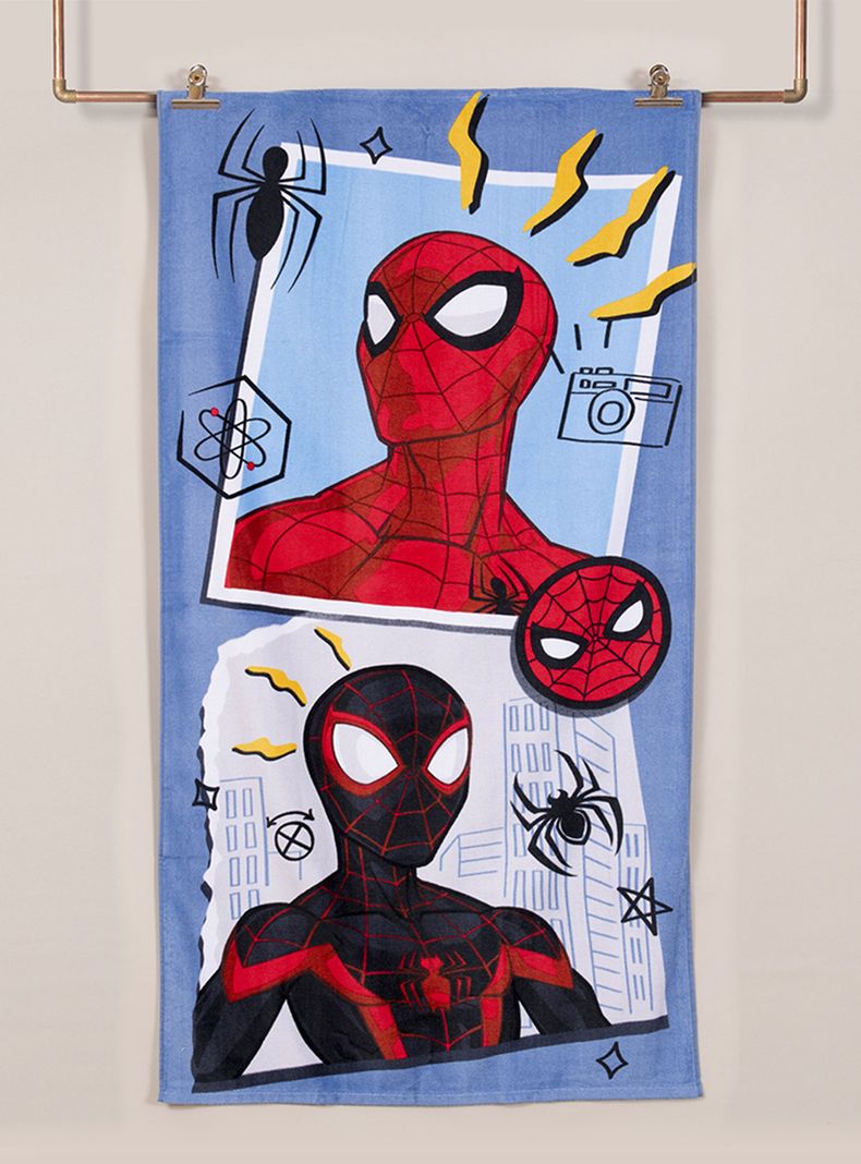 Toalla de Playa 70x140 cm Spiderman Ilustraciones