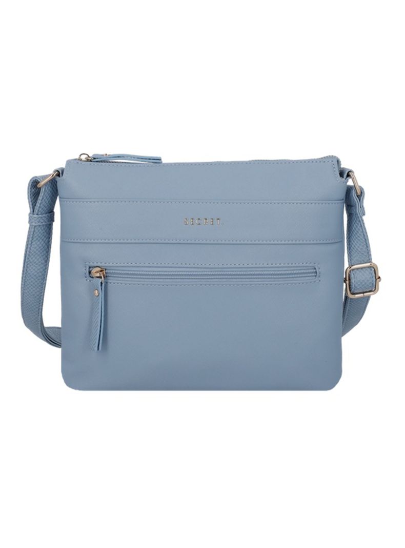 Cartera Bandolera Albacete SC7 Celeste Mediana