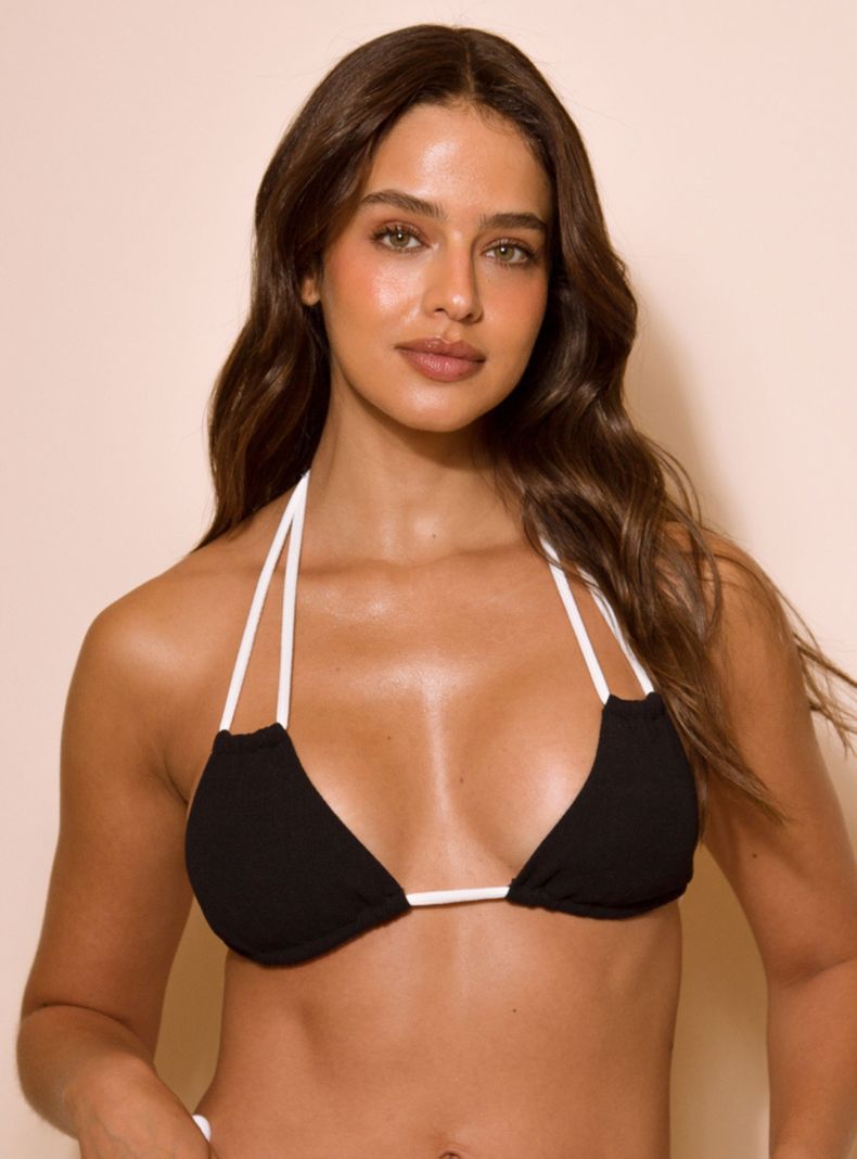 Top Nicole Rib Trenzado